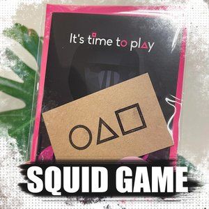 Squid Games Invitation Card Pack SQUID GAME Enrollment Card + Free Shipping